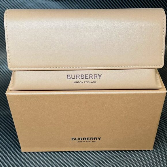 NEW Burberry Gold Women\'s 55mm Sunglasses